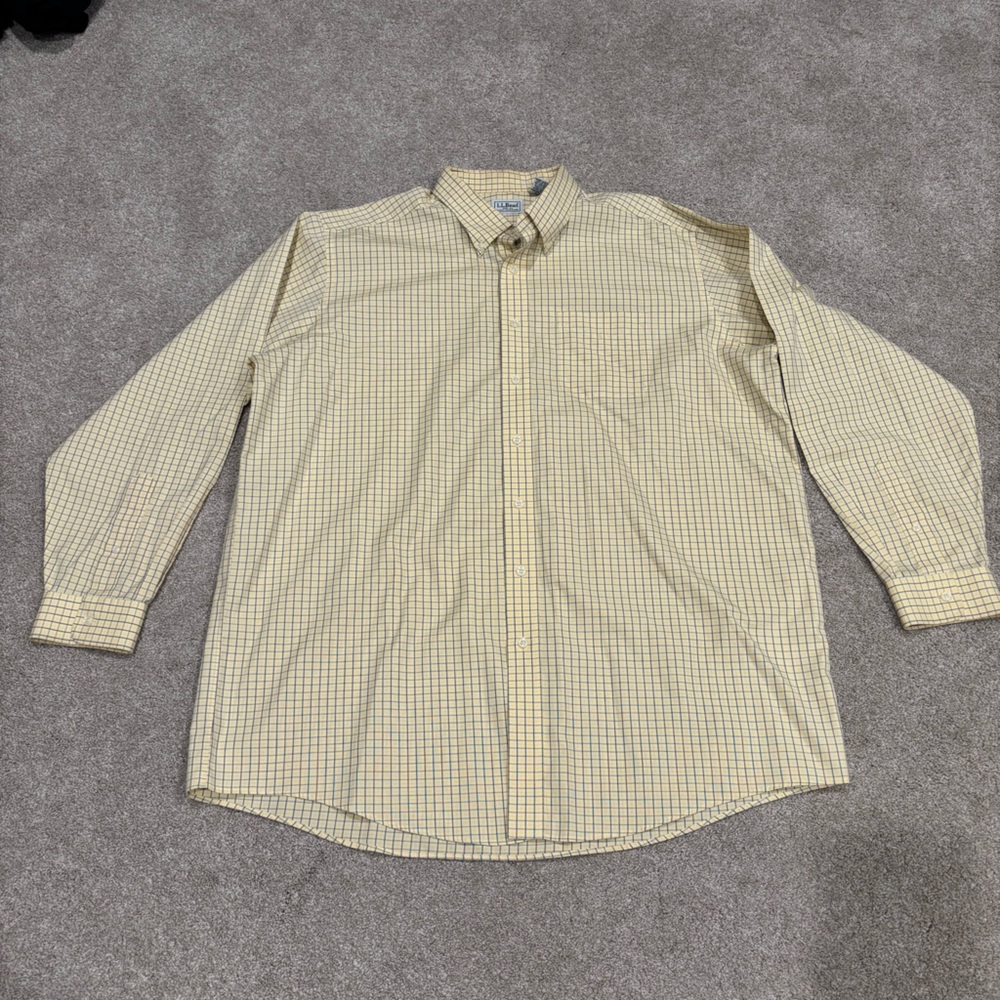 L.L. Bean Size XLT Dress Shirt